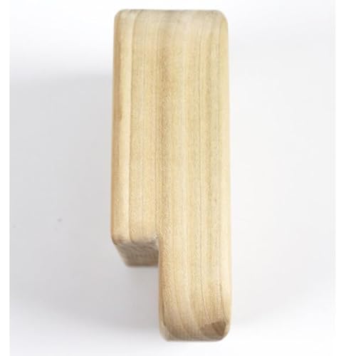 Climbing Hangboard Fingerboard Set - 2 Wooden Boards & Rope for Rock Climbing Training (12x15x4cm/4.7x5.9x1.6in)