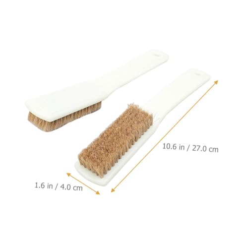 4pcs Rock Climbing Brush Sturdy Handle and Coarse Boar Hair for Cleaning of Climbing Holds and Bouldering Stones Portable Rock Brush for Outdoor and Indoor Use