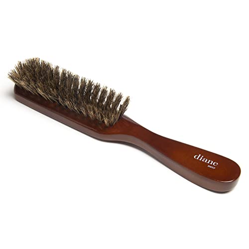 Diane Premium 100% Boar Bristle Styling Brush for Men and Barbers – Medium Bristles for Thick Coarse Hair – Use for Detangling, Smoothing, Wave Styles, Soft on Scalp, Restore Shine and Texture - style: 7 Row Styling