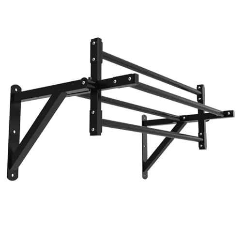 Rotating Parallel Bars for Rock Climbing, Wall Mounted Pull-Up Bar, Indoor Strength Training Fitness Equipment, Maximum Load Capacity 300 Kg