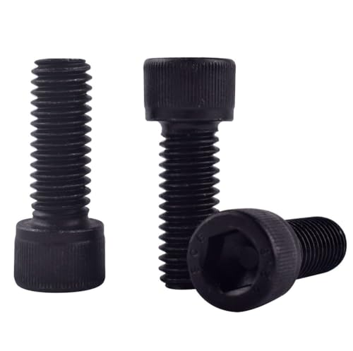 10Pcs 5/16-18 x 5/8" Socket Head Cap Screws Bolts, 12.9 Grade Alloy Steel Black Oxide Finish, Allen Hex Drive, UNC Coarse Full Thread - size: 5/16-18 x 5/8" (10PCS)