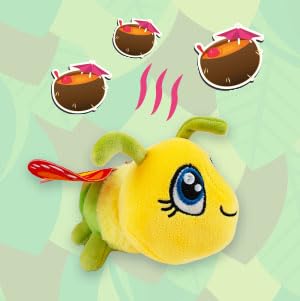 Snuggle Bugs (Butterfly) – Tropical Punch Scented Plush Toy – Cute Butterfly Stuffed Animal for Kids, Aromatherapy Gift, Soft Collectible Plush Bug, Stress Relief Toy