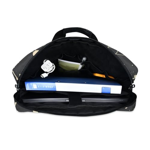 Goth Astrology Tarot Laptop Case 15.6 inch Computer Bag | Waterproof Laptop Briefcase Laptop Bag for Women & Men - color: Goth Astrology Tarot