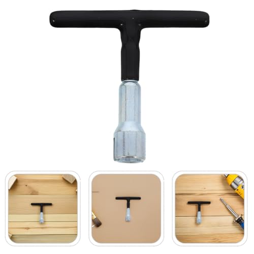 Homoyoyo 4pcs Manual Wing Nut Driver for Heavy Duty Hanger Bolt Installation, T Handle Screw Hook Fastening Tool for Eye Screws and Hooks, Portable Hand Tool for Home Improvement