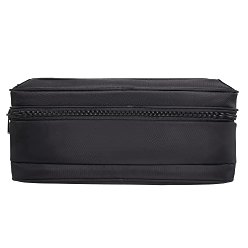 Large Briefcases For Men Canvas Tote Bag Laptop Case Computer Bag Business Work Bag Office - size: Medium Size (15.6” Laptop Briefcase)