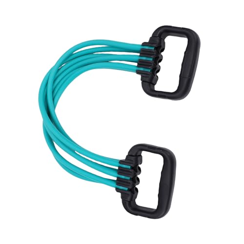 ZJchao 6 Tube Adjustable Resistance Band Shoulder Trainer Back Stretcher Pull Rope with Detachable Tubes for Customizable Back Shoulder Workouts