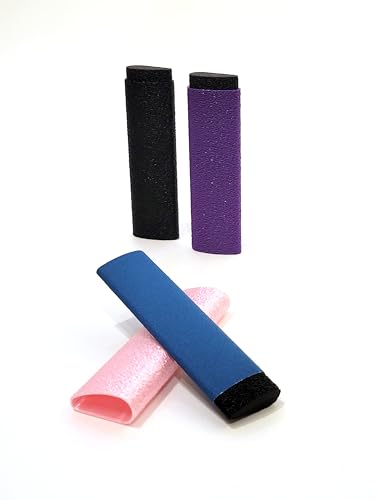 Reusable Skin File with Cover - Great for Rock Climbing, Bouldering, Climber, Gym, Crossfit, Weightlifting, Gymnast - Callus Finger Hand Sander (Lavender (Light Purple)) - color: Lavender (Light Purple)
