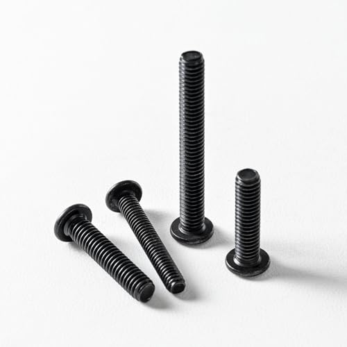 5/16-18 x 1-1/2" (20 Pack) Flat Head Hex Socket Cap Screws Bolts, Black Oxide 304 Stainless Steel 18-8, Hex Drive, Bright Finish, Fully Machine Thread - size: 5/16-18 x 1-1/2"