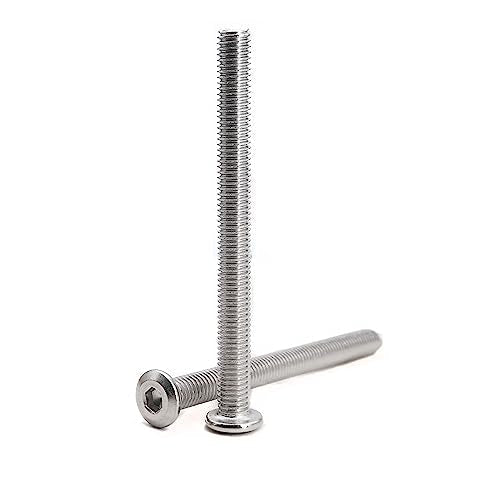 6pcs M8 x 105mm Rivet Countersunk Socket Cap Allen Head Bolts Screws Connecting for Furniture, 304 Stainless Steel - size: 6pcs M8 x 105mm
