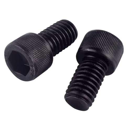 10Pcs 5/16-18 x 2" Socket Head Cap Screws Bolts, 12.9 Grade Alloy Steel Black Oxide Finish, Allen Hex Drive, UNC Coarse Full Thread - size: 5/16-18 x 2" (10PCS)