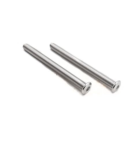 6pcs M8 x 125mm Rivet Countersunk Socket Cap Allen Head Bolts Screws Connecting for Furniture, 304 Stainless Steel - size: 6pcs M8 x 125mm