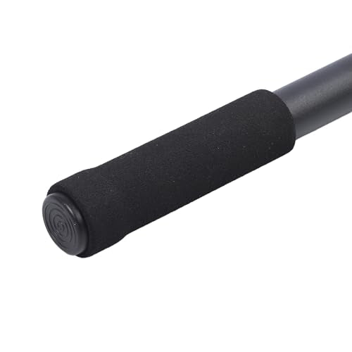 GOWENIC Steel Yoga Stick, Adjustable Stretching Stick for Flexibility, Sturdy Exercise with Foam Handles, Mobility for Fitness, Balance Training for Home Gym