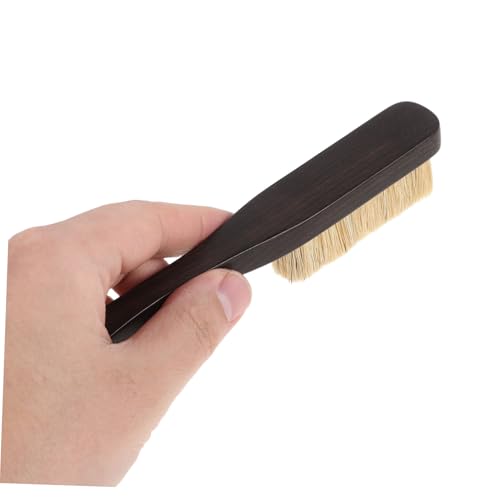 BESPORTBLE Climbers Chalk Brush with Wooden Handle and Boar Hair Bristles for Bouldering and Year- Climbing, Quick Drying Rock Cleaning Tool Suitable for Professional Climbers and Beginners