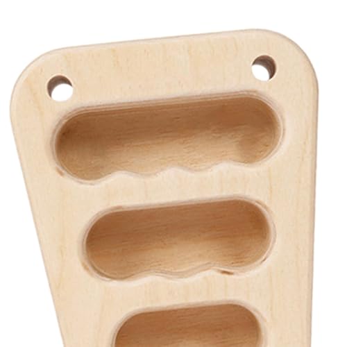 Menolana 2X Wood Hangboard Rock Climbing Holds Hang Board for Climbers Sturdy Building Core Strength Fingerboard for Doorway Beginners