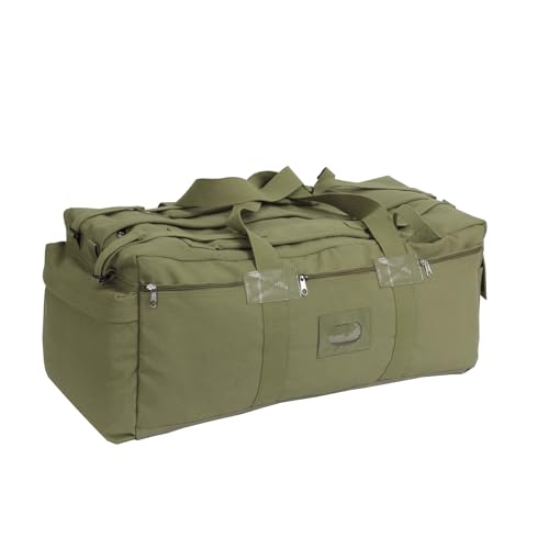 Rothco Tactical Duffle Bag - Rugged All-Purpose Gear and Equipment Bag, Water-Resistant Bottom - color: Olive Drab