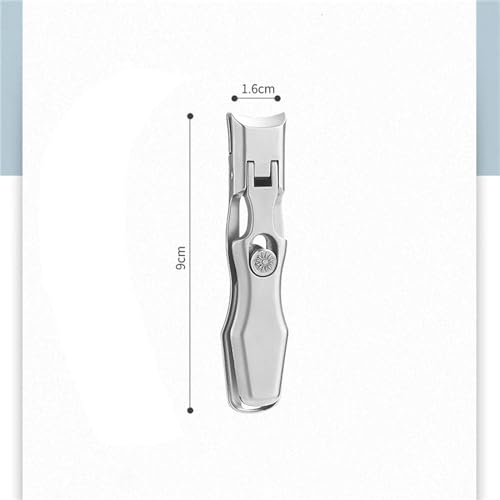 Nail Clippers, Stainless Steel Nail Clippers, Portable for Thick Nails - color: 3pcs