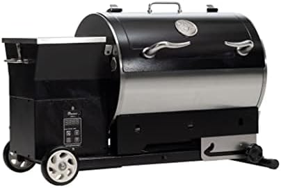 recteq Pellet Grill - Road Warrior 340 + Cover, Portable Electric Pellet Smoker Grill, BBQ, Wood Pellets, Sear, Smoke, and More