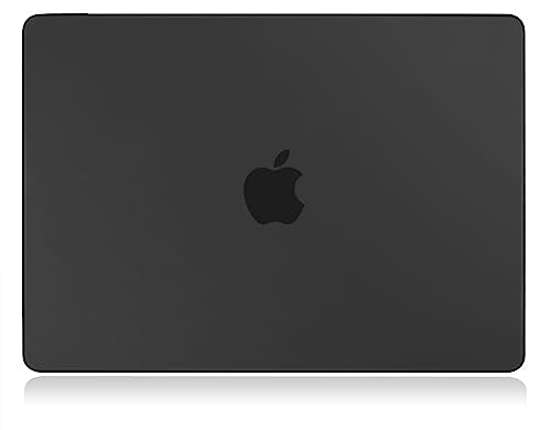 UESWILL Compatible with MacBook Pro 16 inch Case 2021-2026 Release M5 M4 M3 M2 M1 Pro Max chip Model: A3429 A3428 A3403 A3186 A2991 A2780 A2485, Matte Hard Shell Cover, Black - color: Black, size: MacBook Pro 16" (M1 M2 M3 M4 M5)