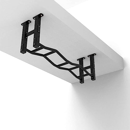 Beam Climbing Frame, Pull-up Bars Wall-Mounted Chin Up Bar, Home Gym Workout Strength Training Equipment, Load 300kg