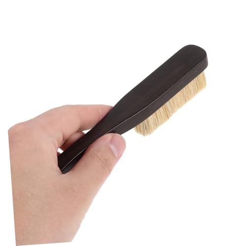 Homoyoyo Outdoor Climbing Chalk Brush with Natural Boar Hair Bristles and Wood Handle for Cleaning Rock Holds and Natural Rock, Quick Drying and Sturdy Tool for Professional Climbers