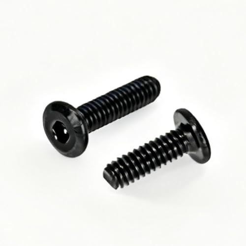 50 Pcs 1/4-20 x 1-1/4 Flat Head Hex Socket Cap Screws Bolts,Black Oxide 304 Stainless Steel 18-8,Allen Socket Drive,Fully Machine Thread (1/4-20 x 1-1/4 50pcs) - size: 1/4-20 x 1-1/4 50pcs