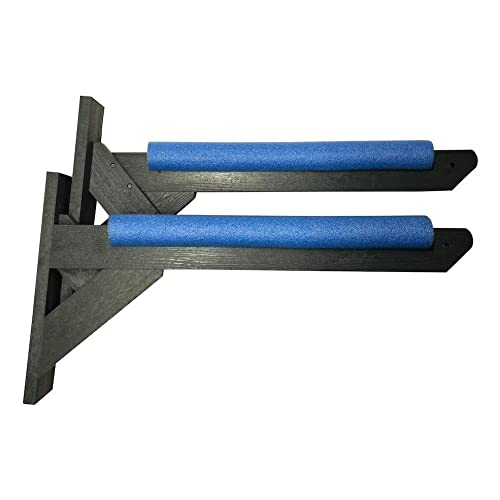 ReRackiT - Outdoor or Indoor Wall Mounted Kayak Rack, SUP Rack, Canoe Rack - Stackable - size: 2 Rack - (For Kayaks/SUPs)