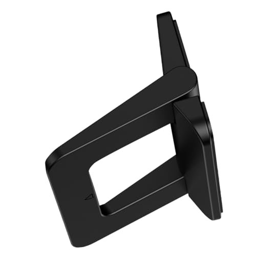 NUOBESTY 2pcs Foldable Mini Laptop Stand and Notebook Holder Portable Desktop Laptop Support for Cooling Ventilated Desks, Suitable for Office and Home Use