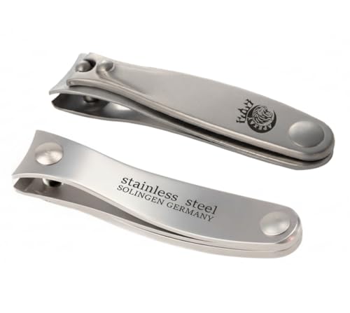 Made in Solingen, Germany - APEXAY Premium Professional Nail Clipper for Men & Women, Ultra Sharp Heavy Duty Surgical Stainless Steel, Maximum Durability (Large + Small) - size: Large + Small