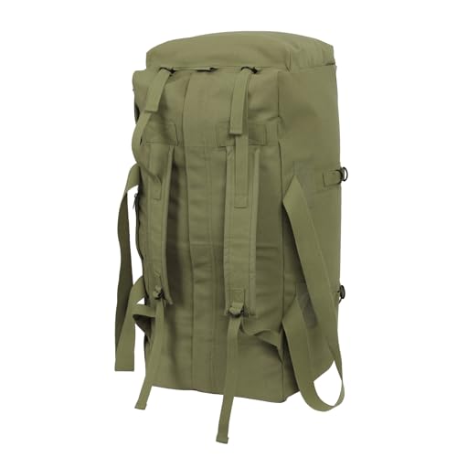 Rothco Tactical Duffle Bag - Rugged All-Purpose Gear and Equipment Bag, Water-Resistant Bottom - color: Olive Drab