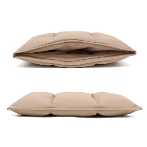 Puffy Laptop Sleeve 15inch 16 inch, Khaki | Pillow Shape Laptop Sleeve, Compatible MacBook Air 15 in M4 2025 & MacBook Pro 15/16 in M1 M2 M3 M4 M5 2024 - color: Khaki, size: For 15"-16" MBA/MAP M4 M3 M2 M1