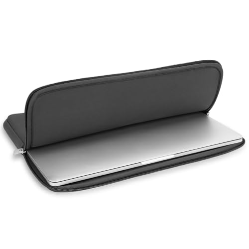 RAINYEAR 13.3 Inch Laptop Sleeve Case Padded Carrying Bag, Gray | Slim Protective Soft Zipper Computer Cover for 13.3 Inch Notebook Computer Chromebook 14 inch MacBook Pro/Max M1 M2 M3 M4 M5 - color: Gray, size: 13"-13.3"
