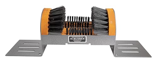 Big Boot Scrusher Extra Wide Outdoor Boot Brush Scraper American Made