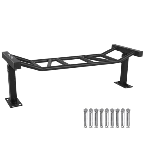 Generic 47 Inch Ceiling Mount Pull Up Bar Heavy Duty Multi-Grip Chin Up Bar Fitness Trainer for Garage/Home Gym and Strength Training Adjustable Height&Supports to 600 Lbs