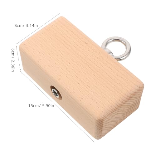 Wooden Grip Strengthener for Hand Exercise and Rock Climbing Training Handheld Grip Trainer for Strength and Endurance Improvement