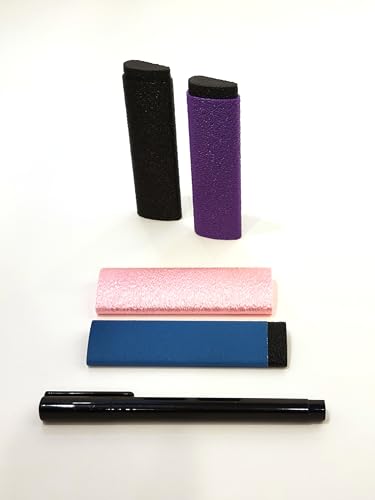 Reusable Skin File with Cover - Great for Rock Climbing, Bouldering, Climber, Gym, Crossfit, Weightlifting, Gymnast - Callus Finger Hand Sander (Lavender (Light Purple)) - color: Lavender (Light Purple)
