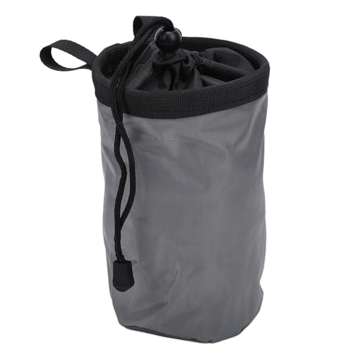 Climbing Chalk Bag placeholder Chalk Bucket Gym Bag Workout Large Capacity Oxford Fabric Fleece Lining Drawstring Zipper Pocket Adjustable Waist Belt for Cl