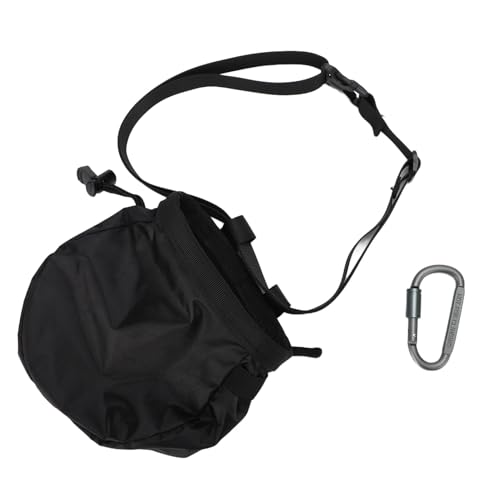 Rock Climbing Chalk Bag, Large Capacity with Soft Fleece Lining and Adjustable Drawstring for Weightlifting Bouldering Gymnastics