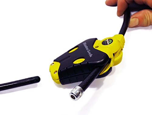 Master Lock - Two 6 ft Python Adjustable Cable Locks Keyed Alike, 8413KACBL-66 - size: 2-6 ft