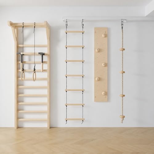 Home Climbing Wall Panel, 1.22 × 2.44 m Solid Material, Wall-Mounted Indoor Climbing Panel, Physical Training & Active Play, Grip Sphere Board - style: Grip sphere Board