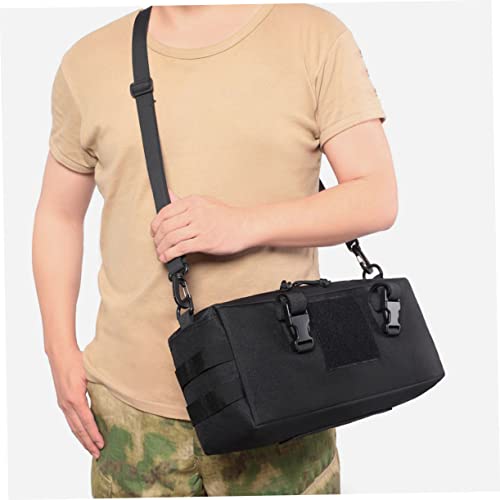 Outdoor Camping Storage Bag Wear-Resistant Multi-Function Crossbody Pouch for Hiking Climbing and Travel Capacity Equipment Organizer for Outdoor Enthusiasts