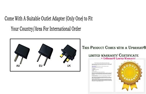 UpBright 12V AC/DC Adapter Compatible with AVAPOW A28 A08 A18 A58 A68 W68 A 28 A 58 A 68 2000A 3000A 4000A 6000A Car Jump Starter 12 V Lithium Ion Li-Ion Battery Booster Switching Power Supply Charger