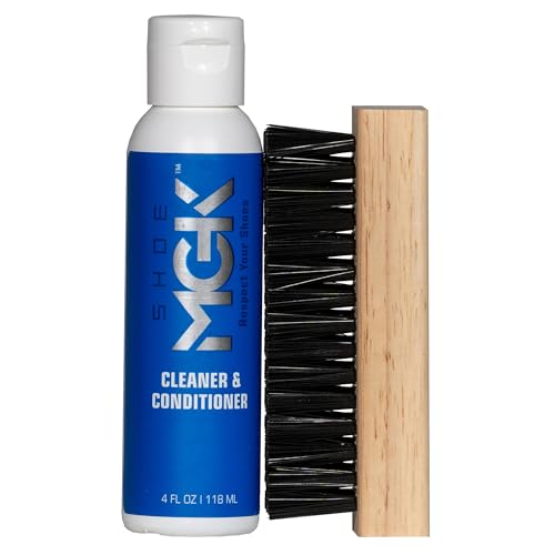 Starter Shoe Cleaner Kit - Shoe Cleaner & Conditioner for All Shoes, Premium Shoe Brush