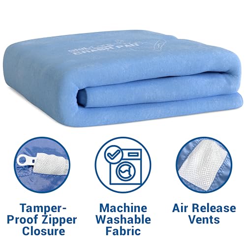 Skil-Care Crash Pad Cover Replacement, Nylon and Cozy Cloth, Machine Wash | Indoor & Outdoor Durable Cover Only (No Foam), Soft Landing, Crashpad for Kids Sensory Mat, For Active Play, Machine Washable - size: 5' x 5' Cover