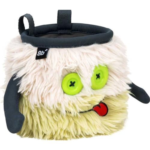 8BPLUS Chalk Bag for Climbing, Bouldering, Belt and Gift Box Included - Wide Mouth - Brush Holder, Left & Right Handed