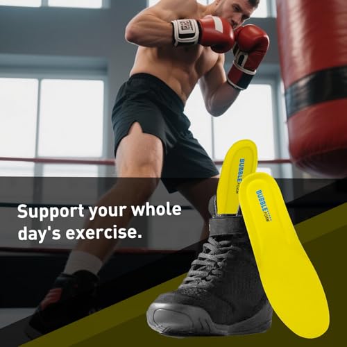 Insoles for Boxing Men's Shoes, Replacement Footwear Inserts for Inserts Comfortable Light-Weight to Help Reduce Fatigue Cushion Shock Absorbing (Men 10) - size: M10