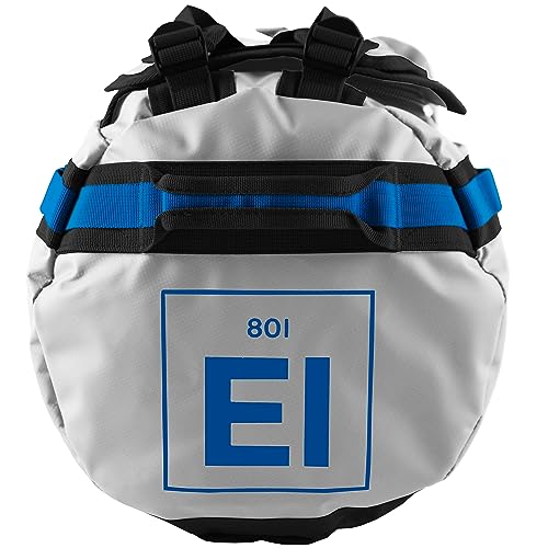 Element Equipment Trailhead Duffel Bag Shoulder Straps Waterproof Light Grey/Blue Small - color: Light Grey/Blue, size: Small 30 Liters