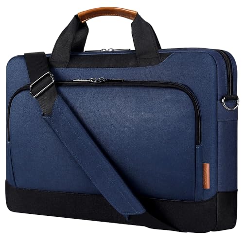 DOMISO 13.5-14 Inch Laptop Bag Business Briefcase Notebook Carrying Case Shoulderbag for MacBook Pro 14 Inch 2021 Model A2442 with M1 Pro/ M1 Max Chip & Touch ID,Blue - color: Blue, size: 13.5 - 14 Inch