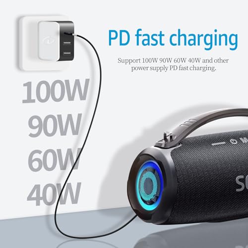 DSD TECH MagicConn SH-CP20B USB Type C PD to DC Power Cable(55x21)-20V - style: 20 V