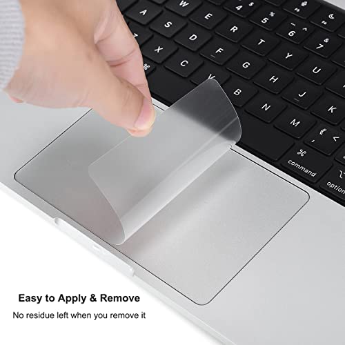 [2PCS] MacBook Air 13.6 Trackpad Protector Cover Skin for 2026 2025-2022 MacBook Air 13.6 Inch M5 M4 M3 M2 A3449 A3240 A3113 A2681 Anti-Scratch Waterproof Touch Pad Cover Protector Accessories, Clear - size: 2022-2025 MacBook Air 13.6" M4 M3 M2