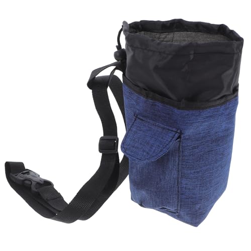 GANAZONO Bouldering Chalk Bag with Waist Belt Anti-Slip Climbing Chalk Pouch for Outdoor Rock Climbing and Indoor Bouldering for Dry Hands and Gymnastics